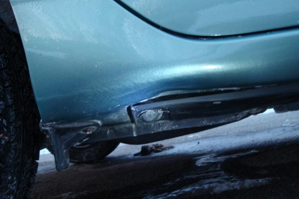 frame damage from car lift Toyota Nation Forum