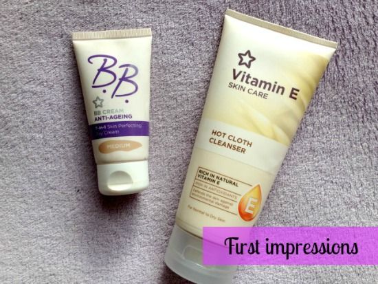 Alex Georgie| First Impressions: Superdrug BB Cream and Hot Cloth Cleanser