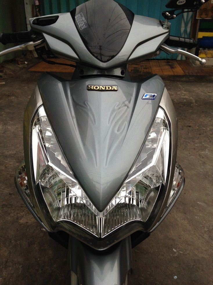 Bán Airblade xám hoa văn 2012