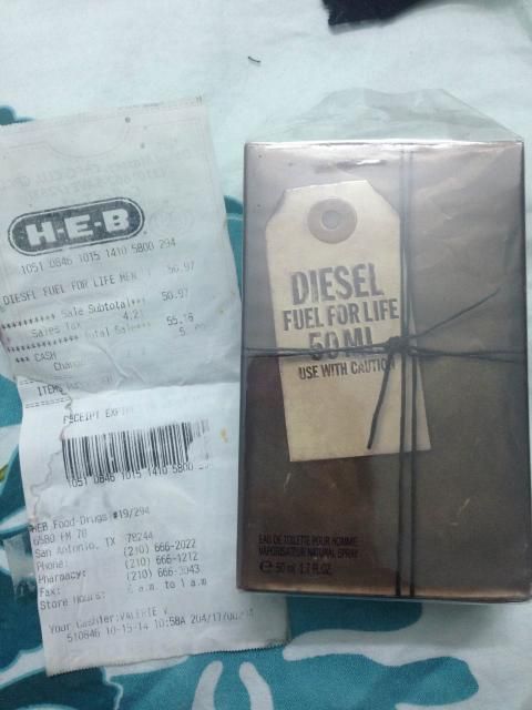 NƯỚC HOA DIESEL FUEL FOR LIFE TỪ MỸ MỚI ĐÁP MÁY BAY VỀ GIÁ RẺ CHO anh em 5giay ! - 1