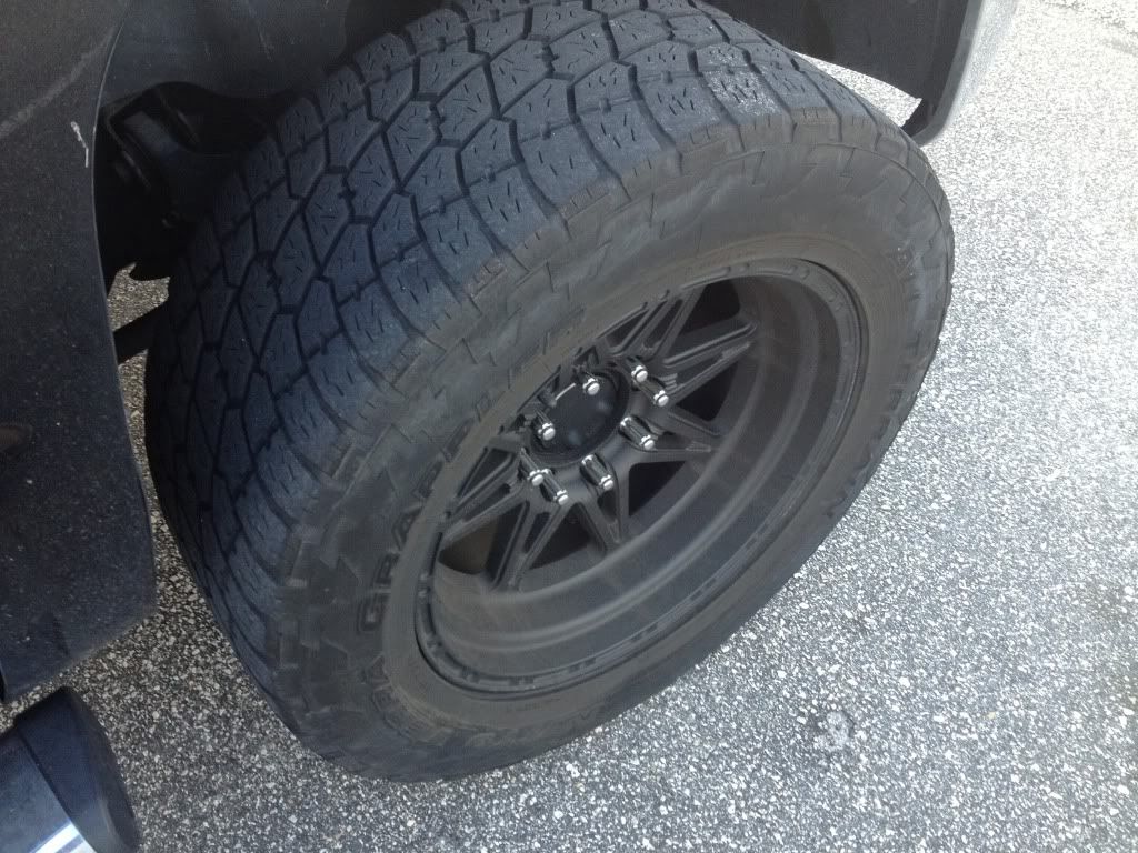 20x9 1mm offset or 20x10 -12mm offset w/ 305/50R20 on ...