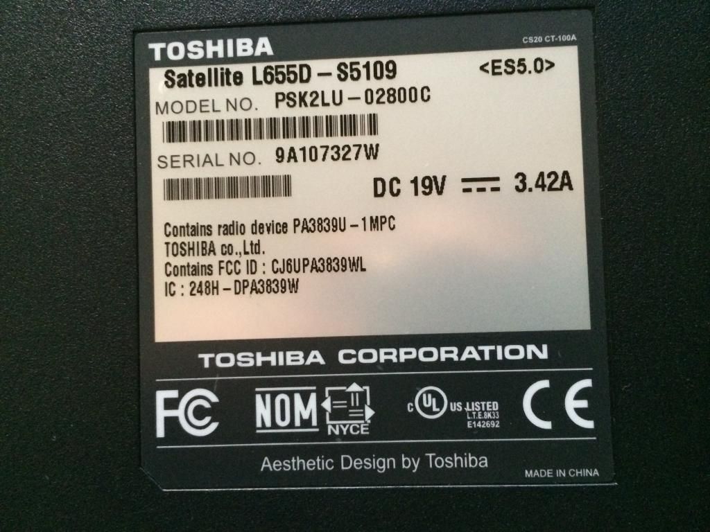 TOSIBA AMD L655D máy như mới - 4