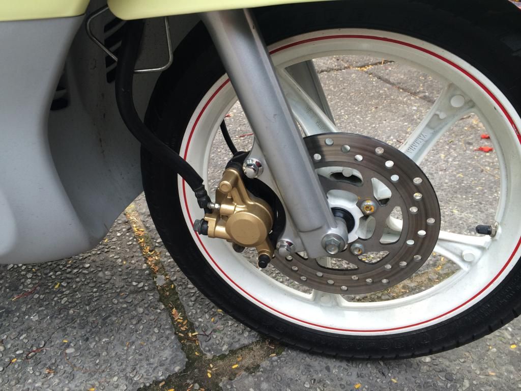 Mio Classico màu vàng 2011 xe như thùng - 3