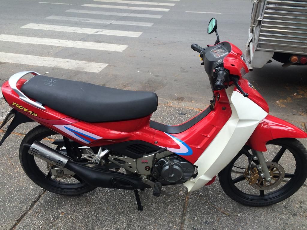 Sports 110 up 120 màu đỏ xe zin giấy zin - 2