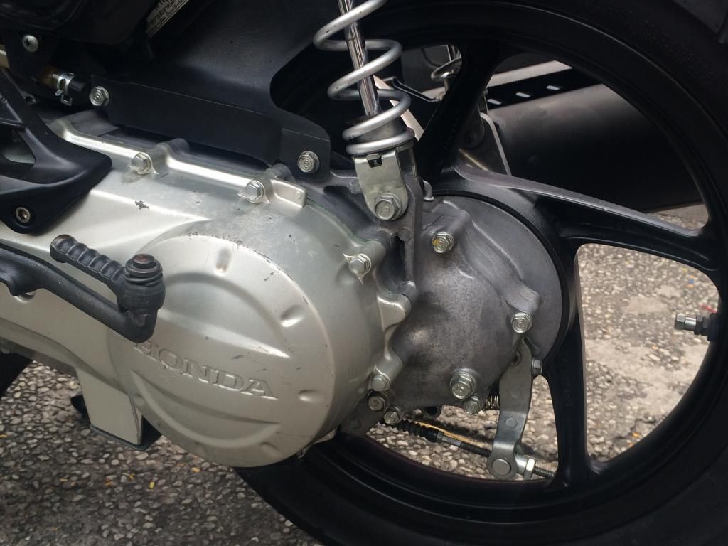 AIR BLADE thailan mày đỏ đen xe keng - 5