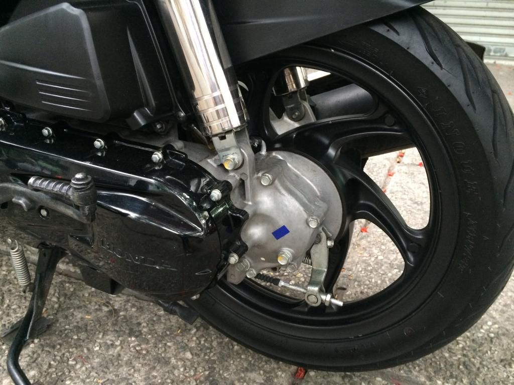 AIR BLADE FI 2010 đỏ bạc - 5