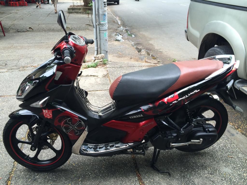 Nouvo lx 135 đỏ đen 209 xe keng - 2