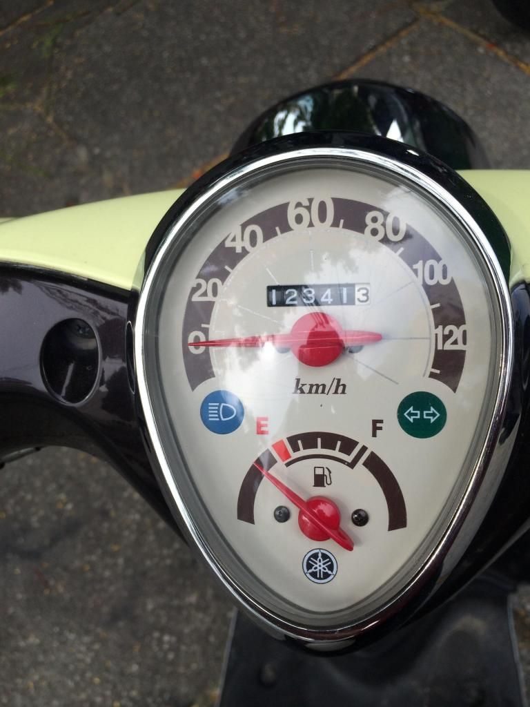 Mio Classico màu vàng 2011 xe như thùng - 4