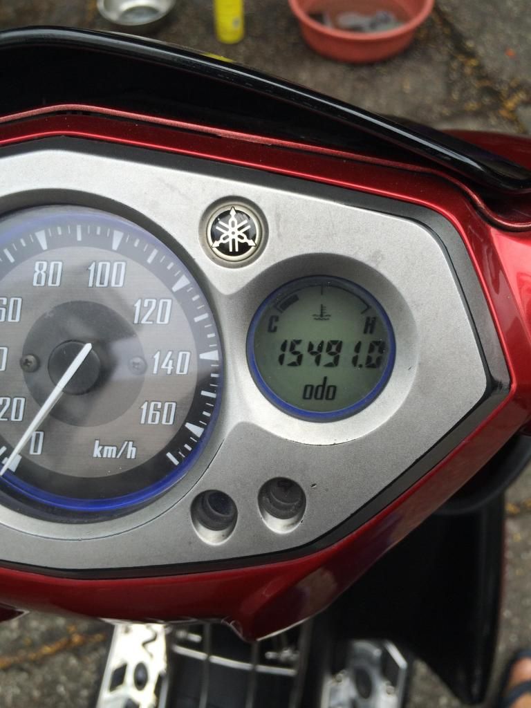 Nouvo lx 135 đỏ đen 209 xe keng - 4