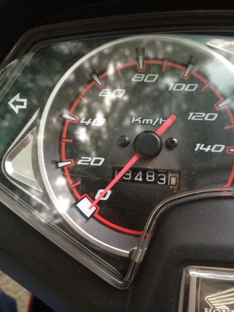 AIR BLADE FI 2010 đỏ bạc - 3