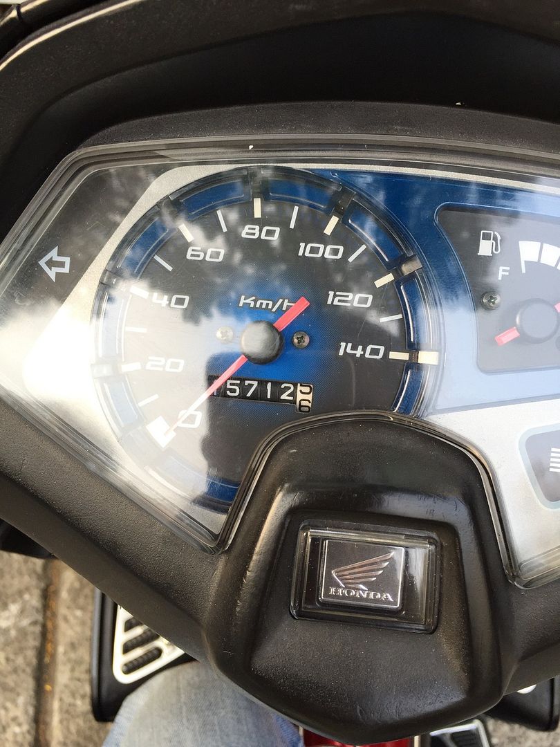 Air blade 208 thailan đỏ đen xe đẹp - 4