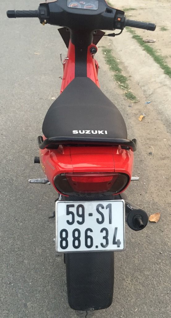 Sport 110 màu đỏ 16 đầu. Ngay chủ bs bình thạnh xe keng - 4