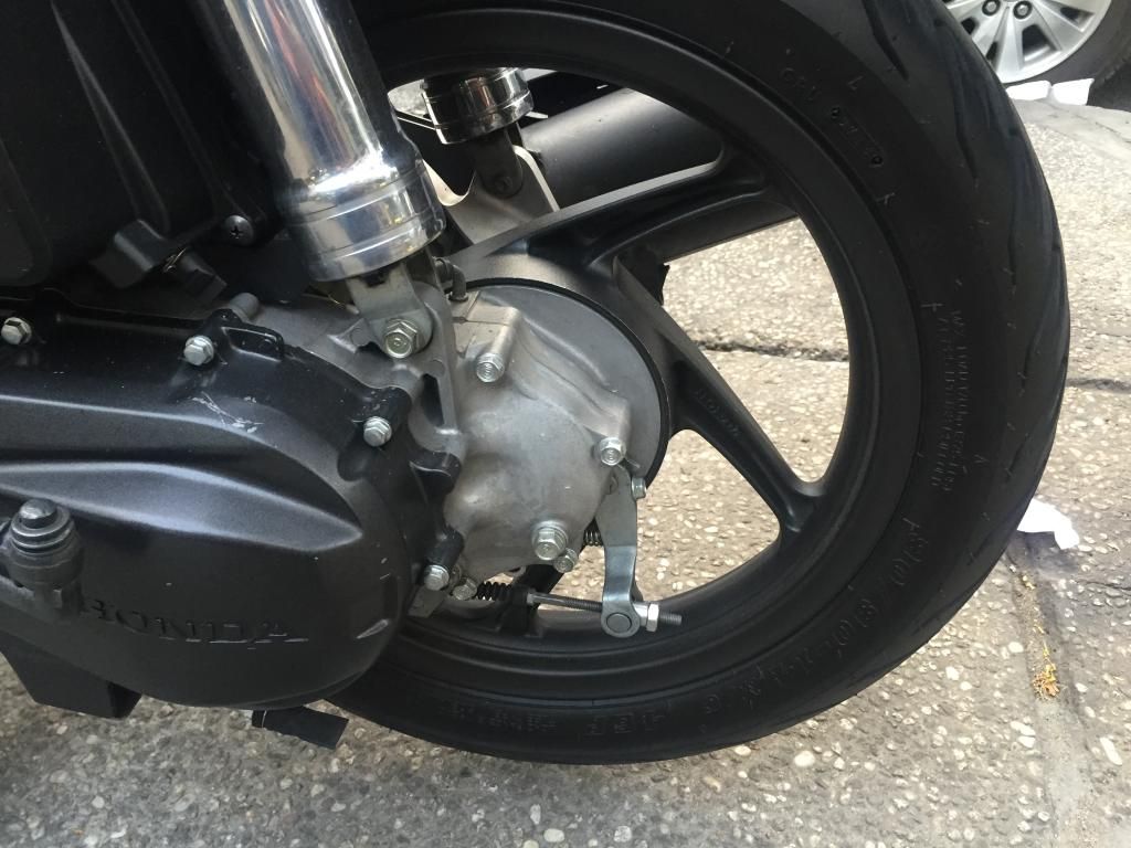 Air blade thailan màu trắng đỏ đen đk 2011 - 3