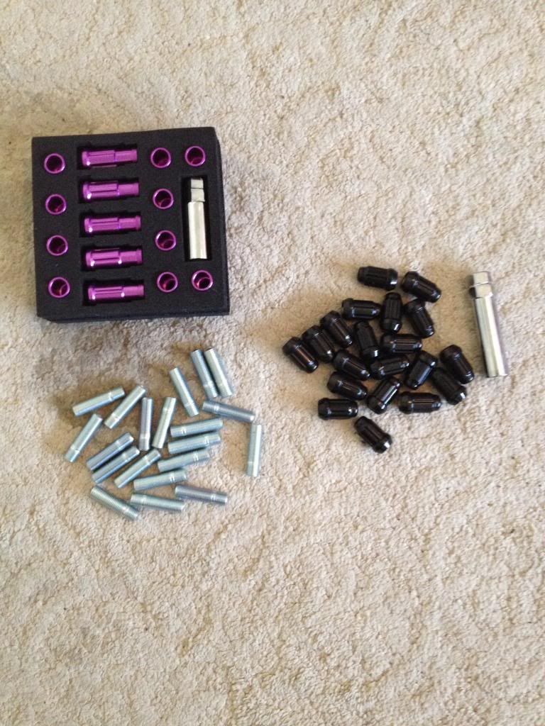 Sold New lugnut conversion kit with two sets of nuts Dodge Dart Forum
