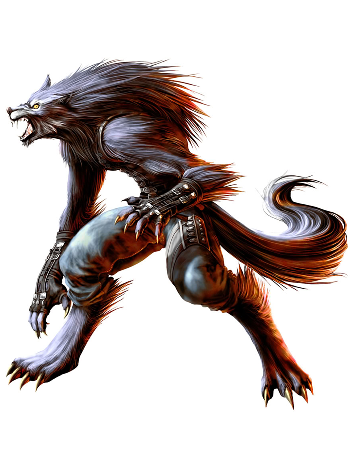 Bloody Roar 3 Art Yugo the Wolf