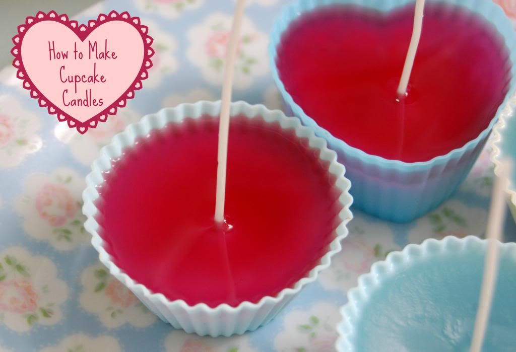 How to Make Cupcake Candles