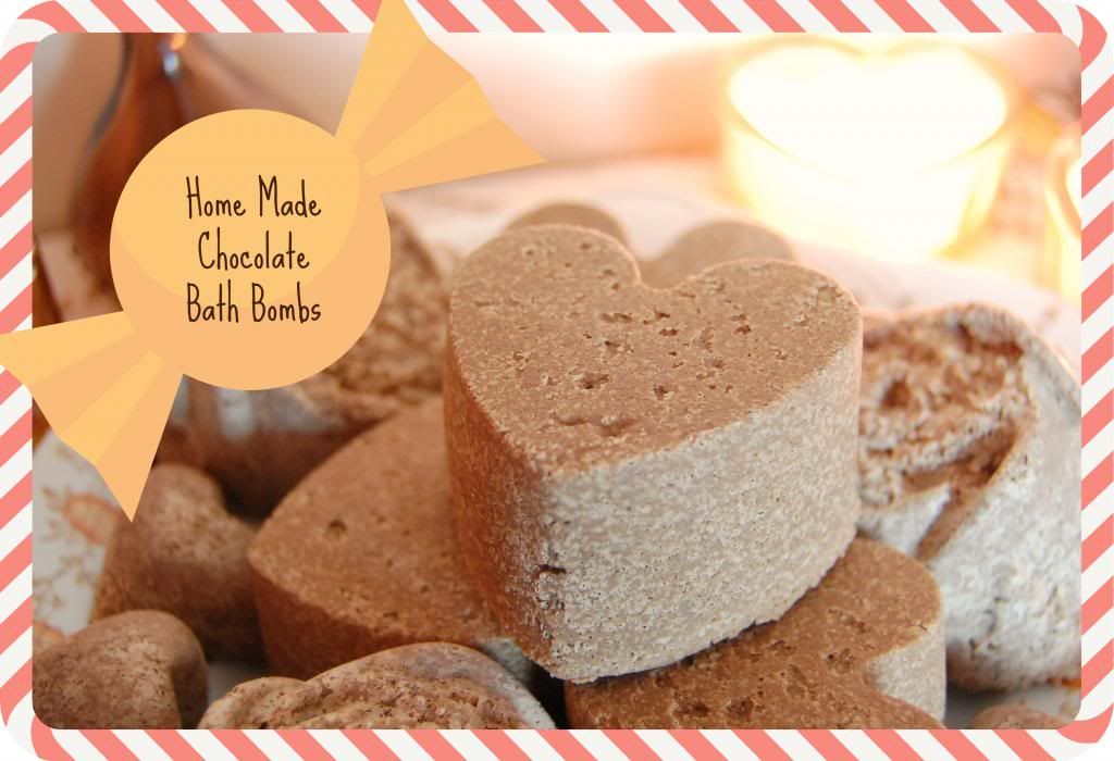 Home Made Chocolate Bath Bombs • Vintage Frills
