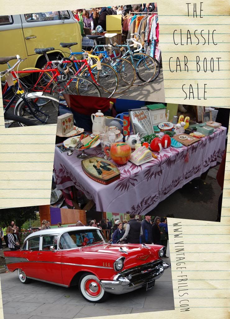 The Classic Car Boot Sale - Vintage Frills