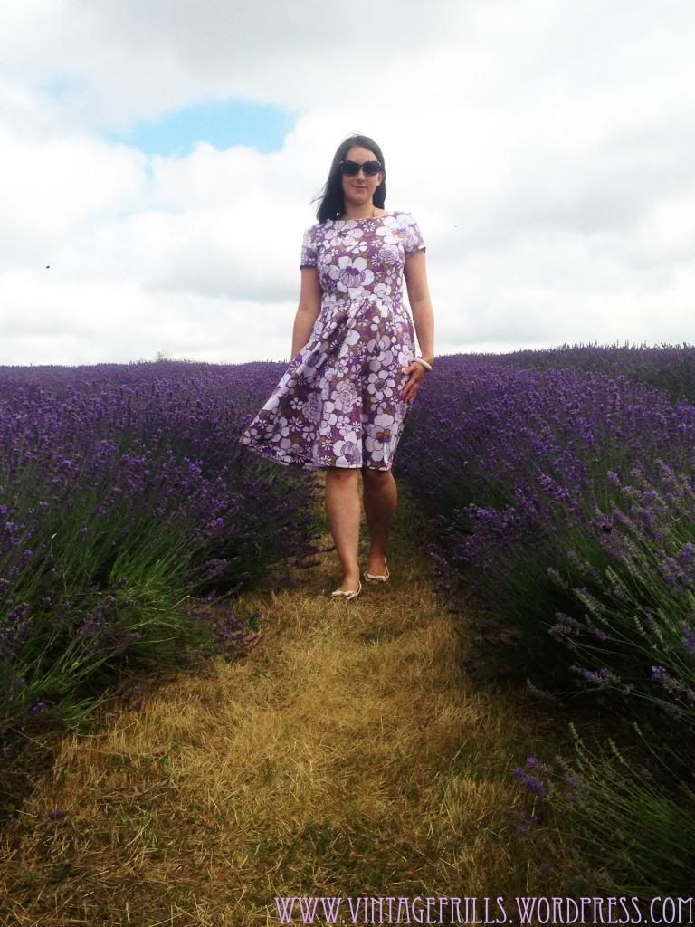 OOTD – My Handmade Dress and Lavender Fields