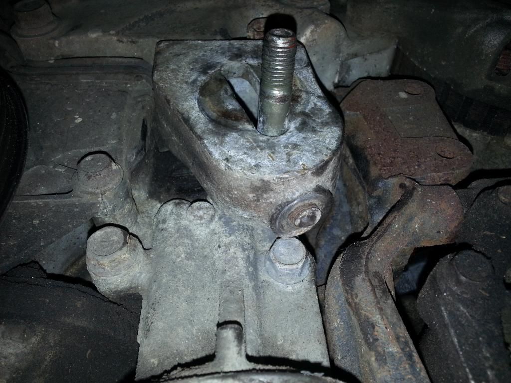 Broken Tensioner Pulley Adjusting Bolt Mitsubishi Eclipse 3G Club