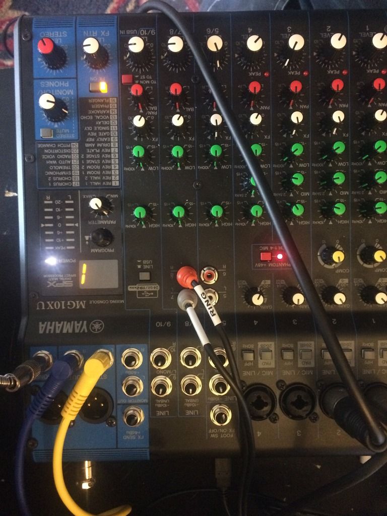I NEED HELP WITH THE YAMAHA MG10XU MIXER SET UP SingSnap Karaoke
