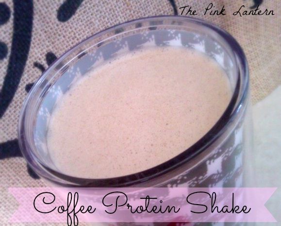 Coffee Protein Shake from The Pink Lantern