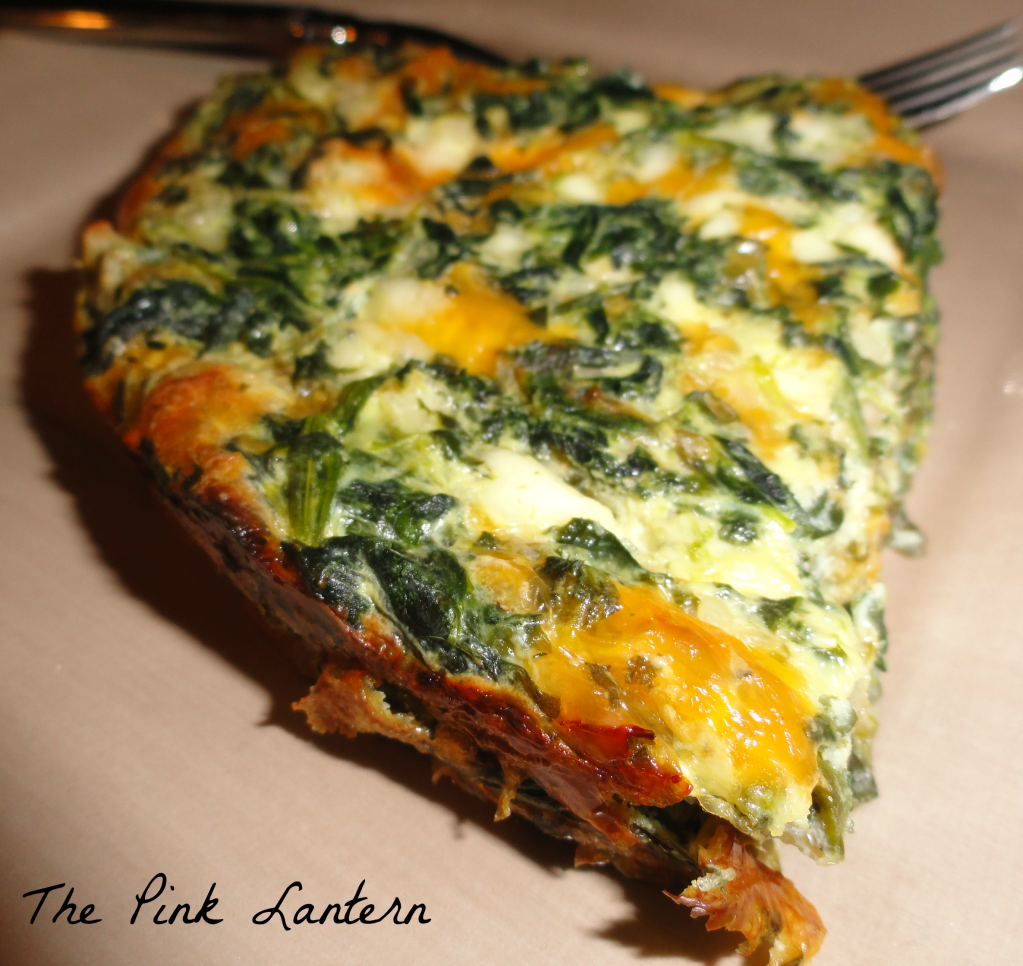 Crustless Spinach Quiche