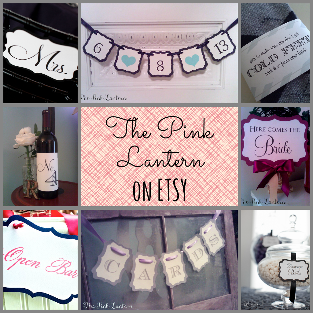 The Pink Lantern on ETSY