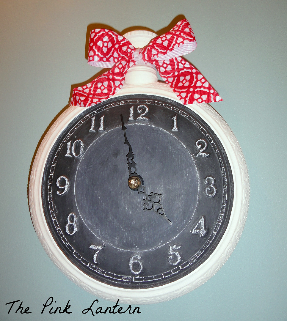 Thrifted Clock Re-Do by The Pink Lantern