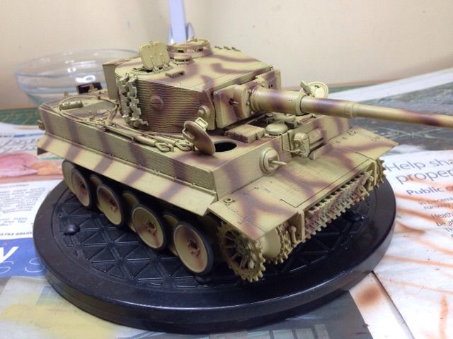 Dragon Tiger I Mid Production w/Zimmerit - International Scale