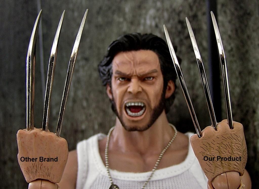 wolverine metal toys