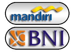 Payment by BANK BNI dan BANK MANDIRI
