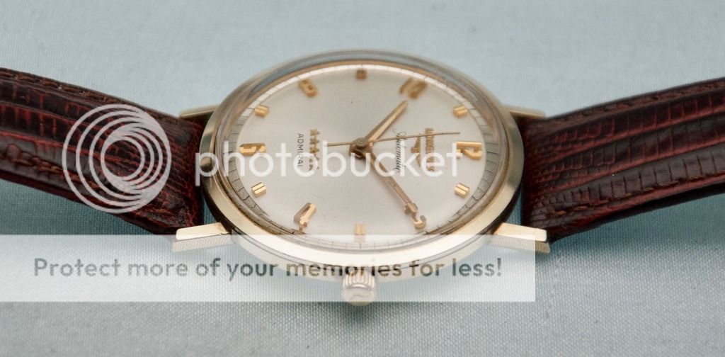 Very Fine Vintage 10K Gold Filled Longines Admiral 5 Star Automatic ...