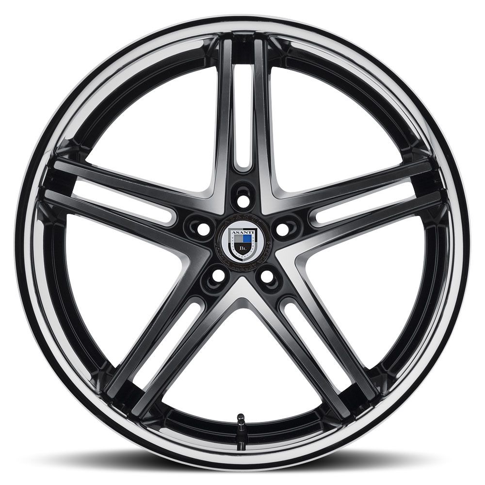 22 inch 22x9 ASANTI ABL-7 BLACK wheel rim 5x120 +15 | eBay