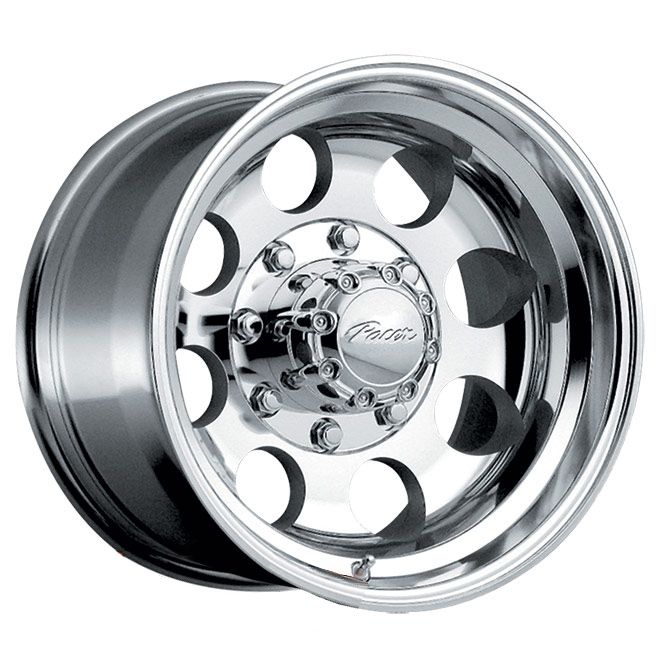 17 inch 17x9 Pacer LT Mod polished wheel rim 8x170 -12 | eBay