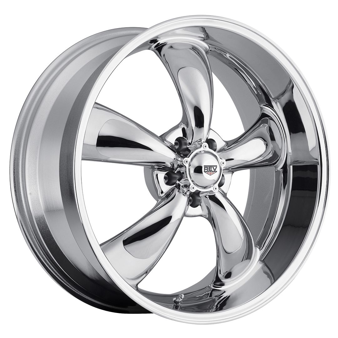 15 inch 15x9 Rev Wheels 100C chrome 5x4.75 5x120.65 +0 S-10 Blazer ...